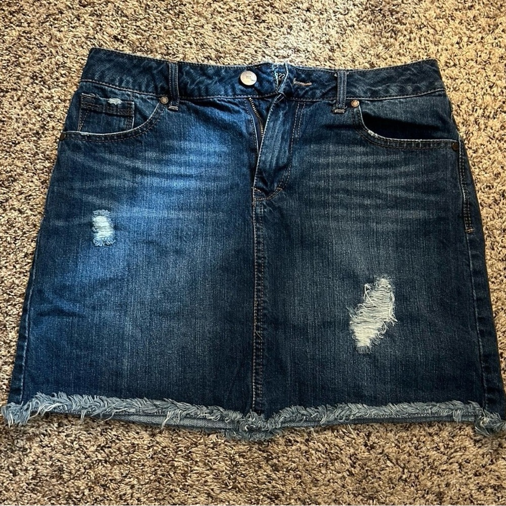 Denim Blue Skirt